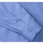 Russell Chemise en Popeline Polyester/Coton classique manches longues homme corporate blue