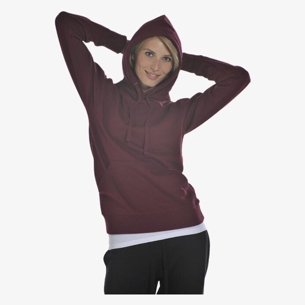 Ladies Raglan Hoodie fdm