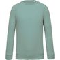 Kariban Sweat-shirt BIO col rond manches raglan homme  sage