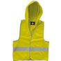 Korntex Gilet de sécurité pour enfant avec capuche signal_yellow