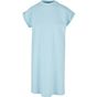 Build Your Brand Ladies Turtle Extended Shoulder Dress ocean_blue