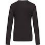 Kariban T-shirt col V manches longues femme dark_grey