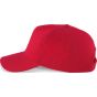 K-up Casquette - 5 panneaux tango_red