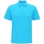 Asquith & Fox Polo homme en tricot extra doux turquoise