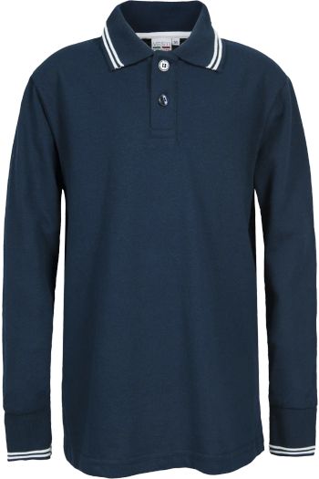 Image produit Kids' long sleeve piqué polo shirt