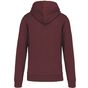 Kariban Sweat-shirt écoresponsable à capuche homme wine_heather