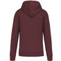 kariban Sweat-shirt écoresponsable à capuche homme wine_heather