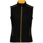 WK Designed To Work Gilet Day To Day femme black/yellow