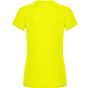 fruit of the loom Performance T Lady-Fit jaune_vif