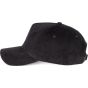K-up Casquette en velours - 5 panneaux black