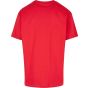 Build Your Brand Heavy Oversize Tee city_red