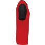 ProAct Maillot manches courtes bicolore unisexe sporty_red/black