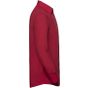 Russell Chemise en Popeline Polyester Coton cintrée manches longues homme classic_red
