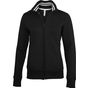 Kariban Veste molleton zippée femme black