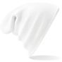 Beechfield Bonnet Original à revers white