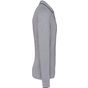 Kariban Polo maille piquée manches longues homme oxford_grey/navy/white