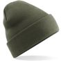 Beechfield Bonnet Original à revers olive_green
