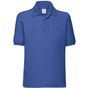 fruit of the loom 65/35 Polo Kids bleu_royal