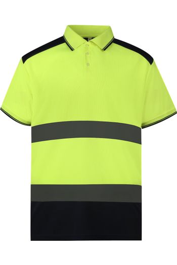 Image produit  Polo bicolore haute visibilité