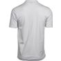 tee jays Luxury stretch v-neck polo white