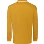 Awdis just polos Long Sleeve Tipped 100 Polo mustard/white