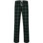 SF Clothing Men´s tartan lounge pants navy_green_check
