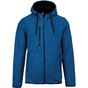 ProAct Veste capuche chinée homme light_royal_blue_melange
