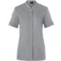 karlowsky Women's Short-Sleeve Chef Jacket Green Generation Sustainable GRS Platinum grey