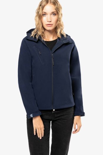 Image produit Veste softshell à capuche femme