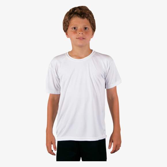 Youth Solar Performance Short Sleeve T-Shirt Vapor-apparel