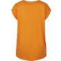 Build Your Brand Ladies Extended Shoulder Tee paradise_orange