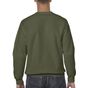 Gildan Heavy Blend Crewneck Sweat vert militaire