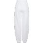 Build Your Brand Ladies Fluffy Sweatpants White