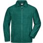 James&Nicholson Full-Zip Fleece dark_green