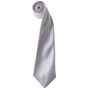 Premier Cravate en satin colours collection silver