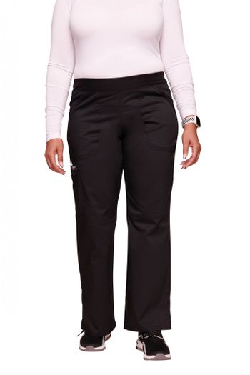 Image produit Pantalon cargo à taille élastique pour femme