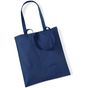 NewGen Sac coton anses longues Oeko-Tex navy