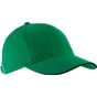 k-up Orlando - Casquette 6 panneaux kelly_green/black