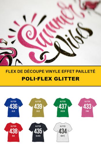 Image produit Poli-Flex® Glitter