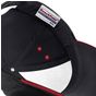 Beechfield Casquette Ultimate 5 panneaux à visière sandwich black/classic_red