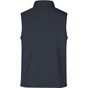 James&Nicholson Men´s Promo Softshell Vest iron_grey/red