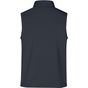 James&Nicholson Men´s Promo Softshell Vest iron_grey/red