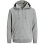 Produkt Jack & Jones Sweat à capuche zippé unisexe light_grey_melange