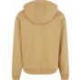 Build Your Brand Fluffy Zip Hoody union_beige