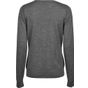 tee jays Women's crew neck grey_melange