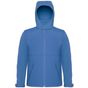 B&C Collection Hooded Softshell /Kids - azur - 13/14