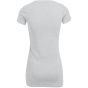 Promodoro Women´s Slim Fit V-Neck-T Long sports_grey