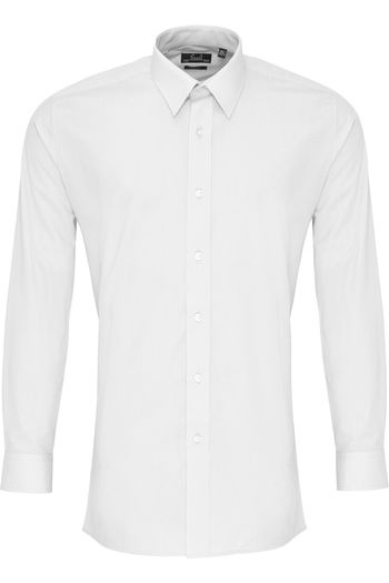 Image produit Chemise popeline cintrée à manches longues pour homme