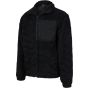 Front Row Recycled sherpa fleece black
