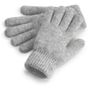 Beechfield Gants confortables à revers en maille côtelée grey_marl